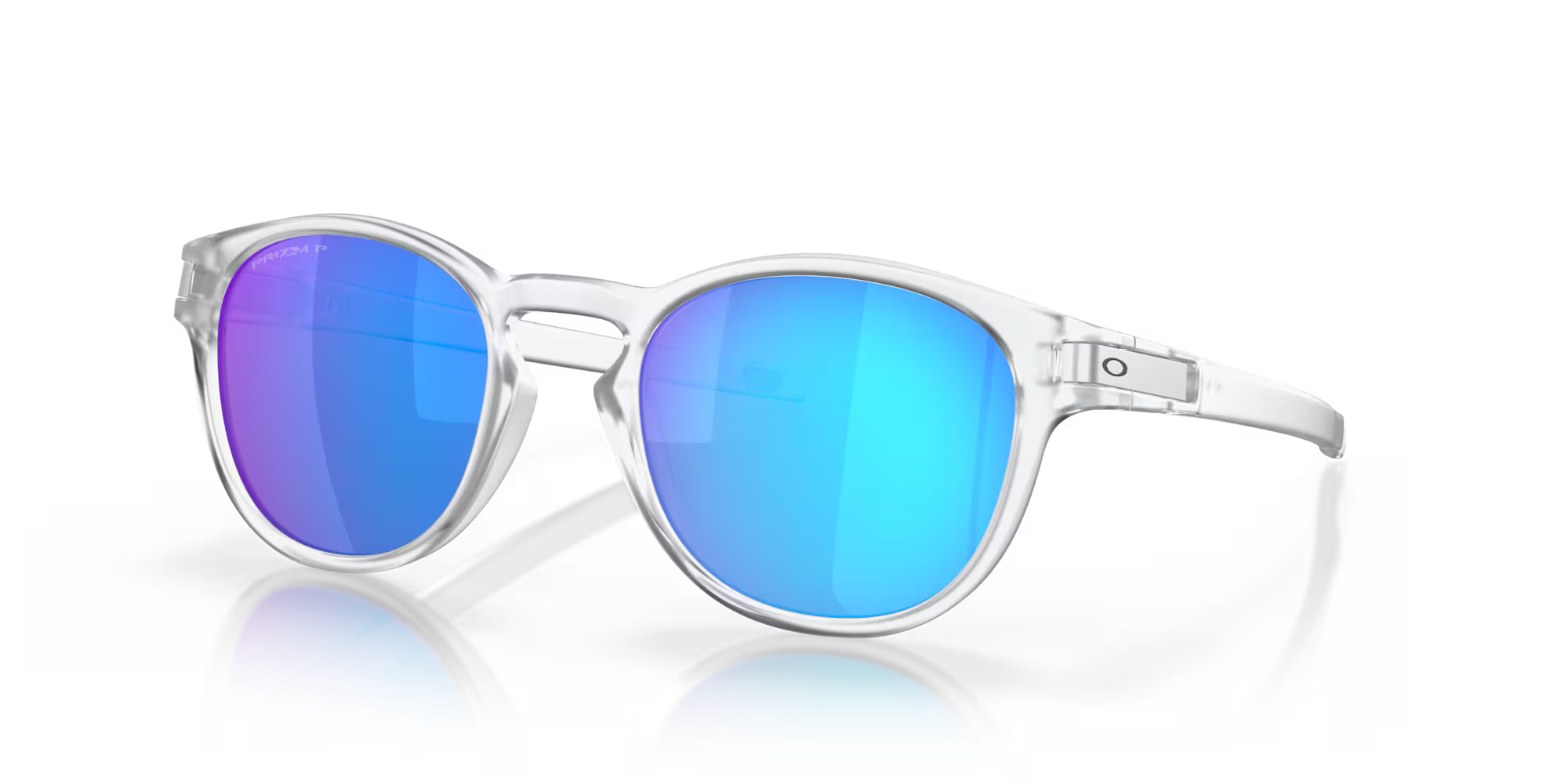OAKLEY LATCH MATTE CLEAR / PRIZM SAPPHIRE