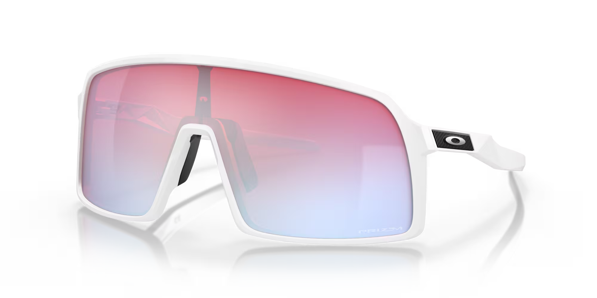 OAKLEY SUTRO POLISHED WHITE/ PRIZM SNOW SAPPHIRE IRID
