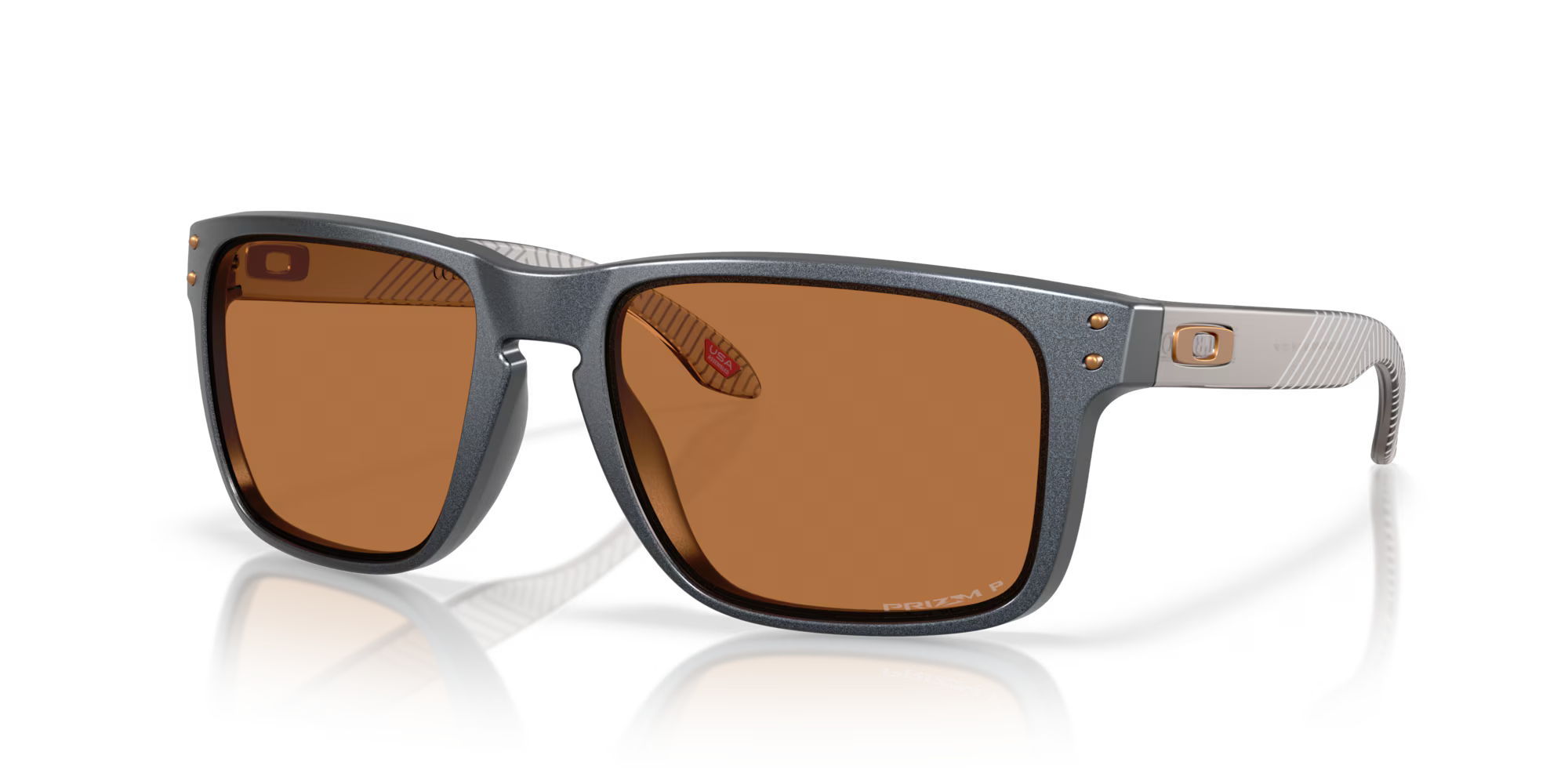 OAKLEY HOLBROOK XL BLUE STEEL/ PRIZM BRONZE POLARIZED
