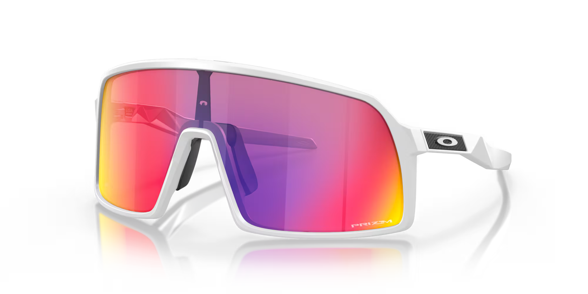 OAKLEY SUTRO S MATT WHITE/ PRIZM ROAD