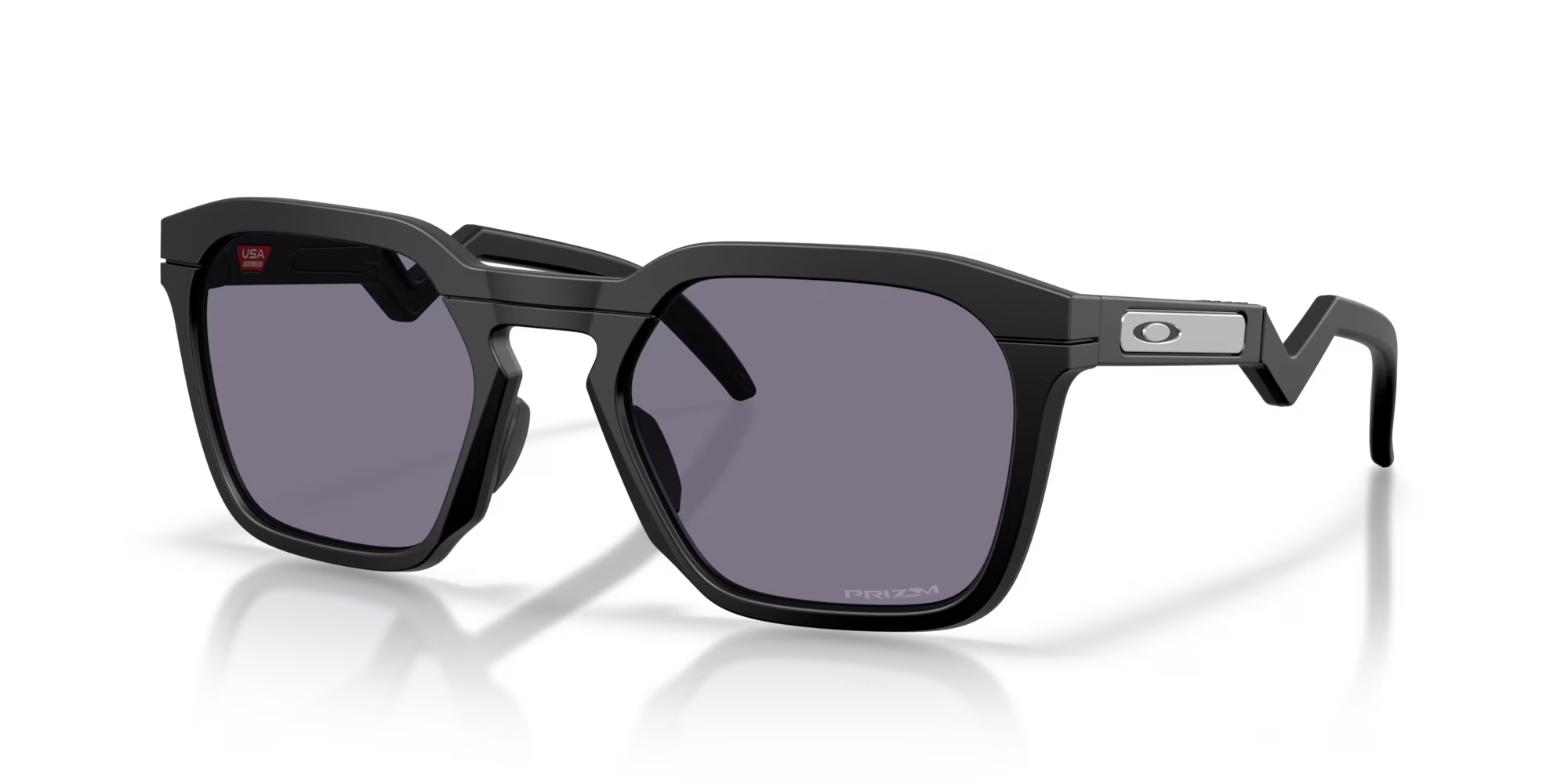 OAKLEY HSTN SQ MATTE BLACK/ PRIZM GREY