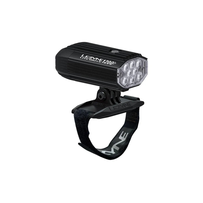 LEZYNE HELMET LITE DRIVE + FRONT LIGHT -1200 LUMENS MAX
