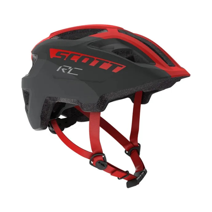 SCOTT SPUNTO JUNOIR HELMET GREY RED