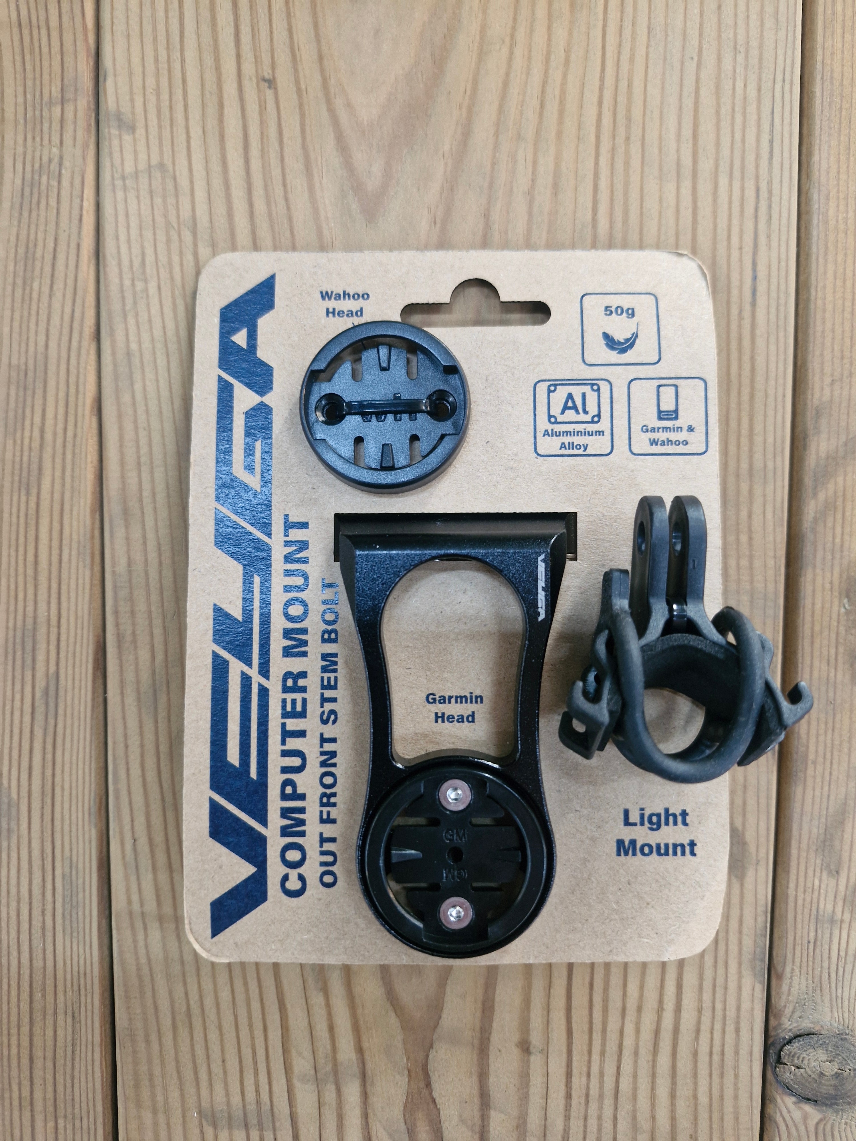 VEYGA  COMPUTER MOUNT ALLOY STEM BOLT GARMIN/ WAHOO