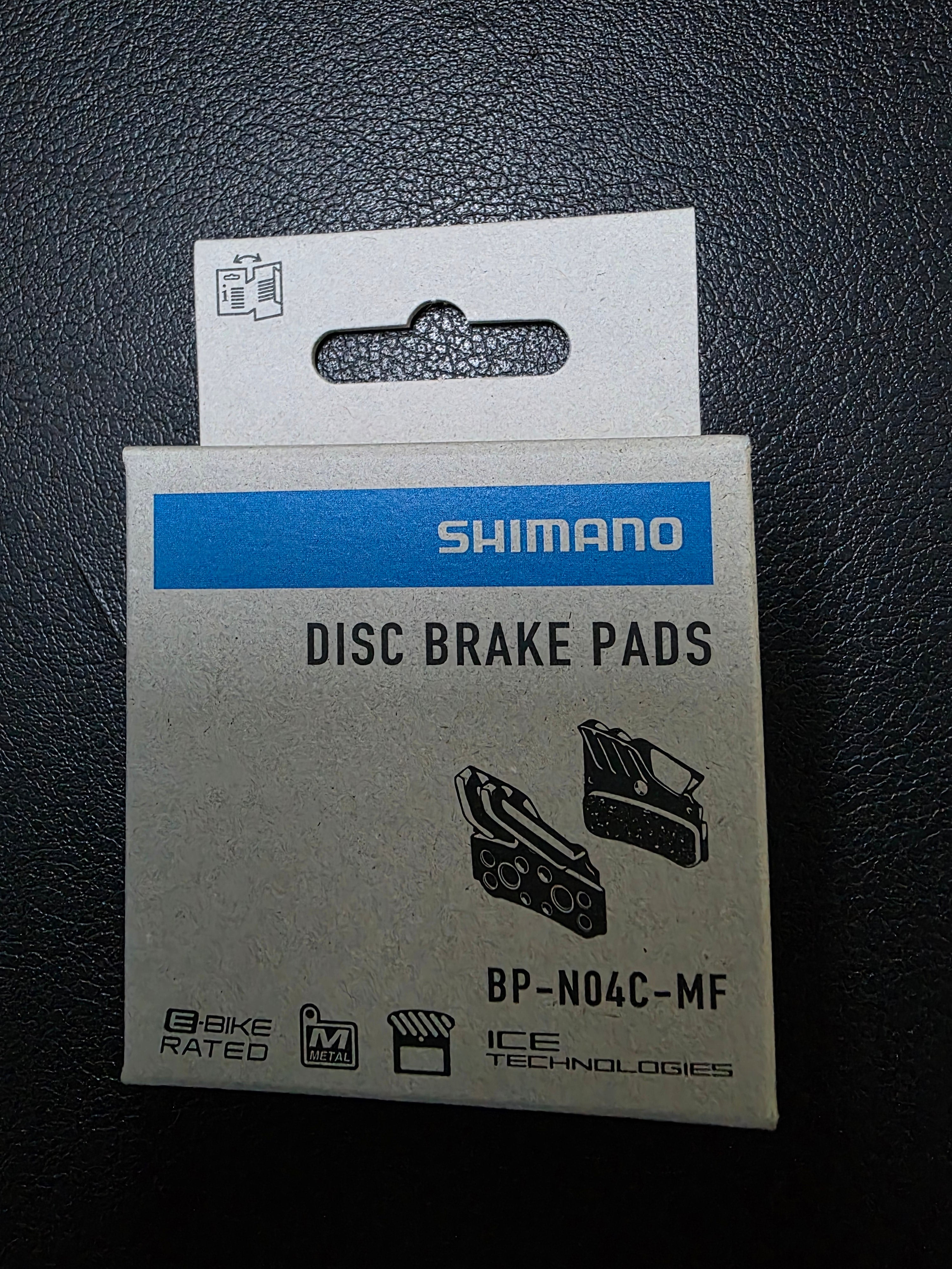 SHIMANO N04C-MF DISC BRAKE PAD METAL FIN
