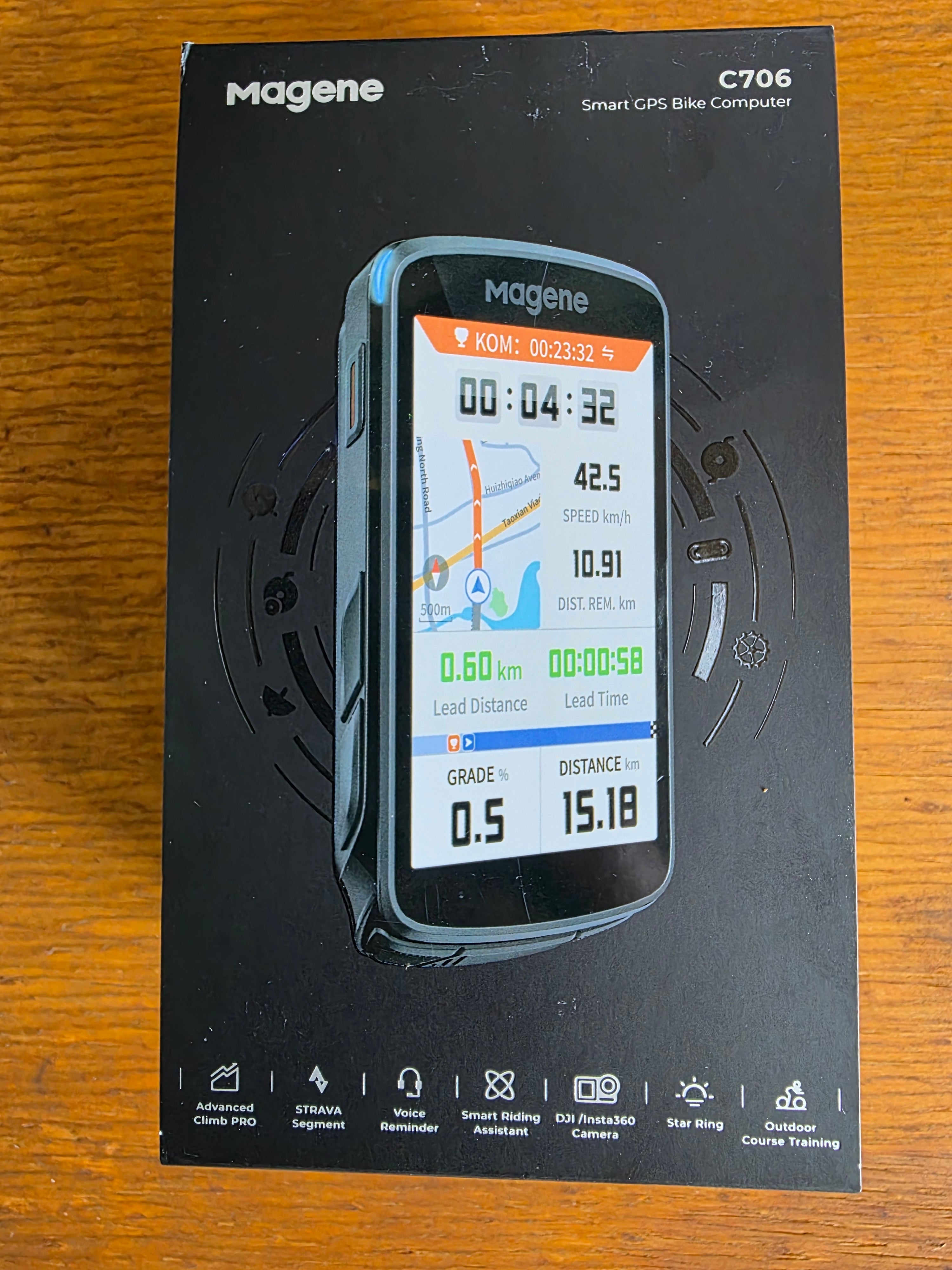 MAGENE C706 SMART NAVIGATION GPS-BIKE COMPUTER
