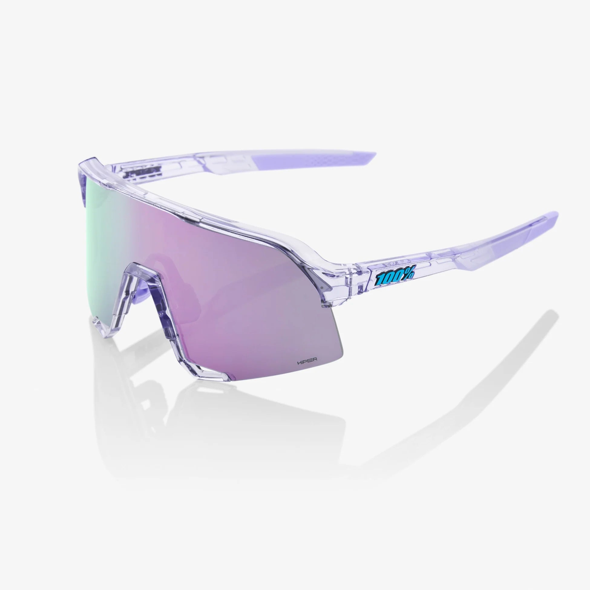 1005 S3 POLISHED TRANSLUCENT LAVENDER- HIPER LAVENDER MIRROR LENS