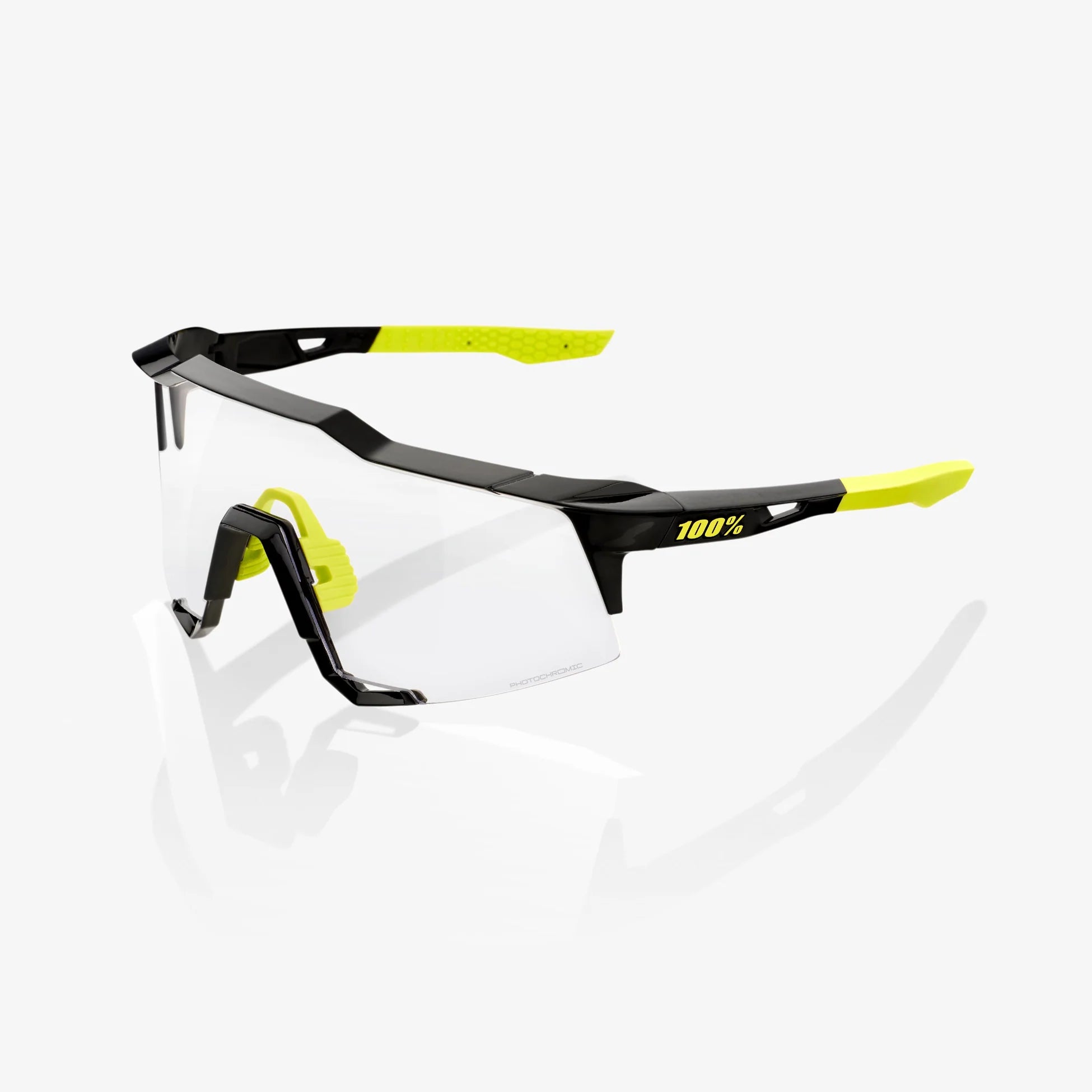 100% SPEEDCRAFT GLOSS BLACK- PHOTOCHROMIC  LENSE