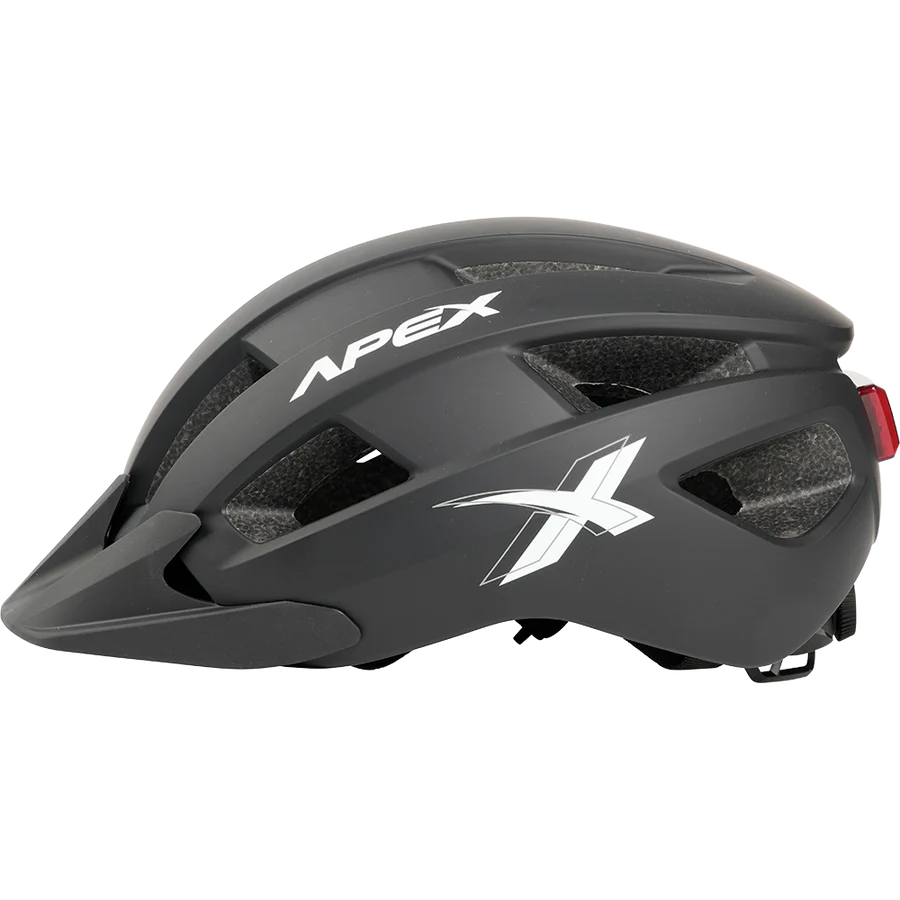 APEX ATOM HELMET MATTE BLACK  MED