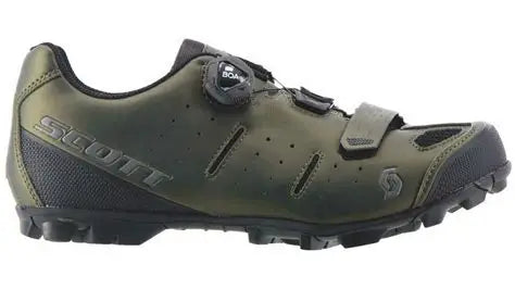 SCOTT ELITE BOA MTB SHOE 44- METALLIC BROWN/ BLACK BRONZE