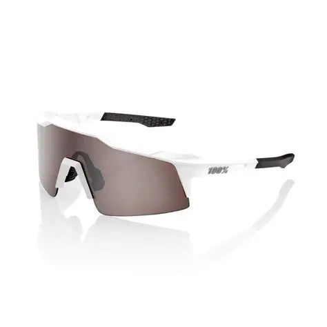 100% SPEECRAFT SL MATTE WHITE-HIPER SILVER MIRROR