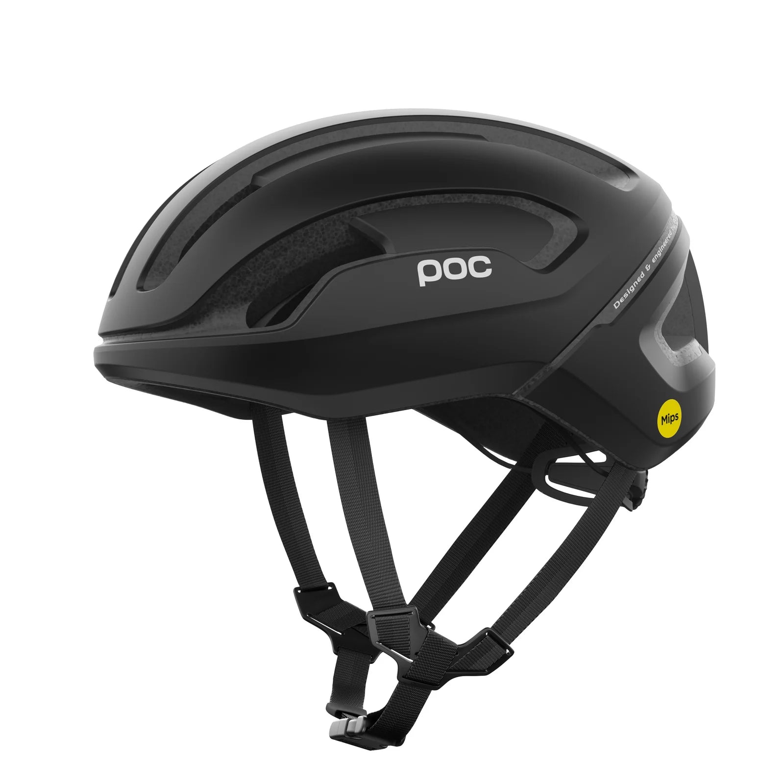 POC OMNE AIR MIPS HELMET  URANIUM BLACK  LARGE