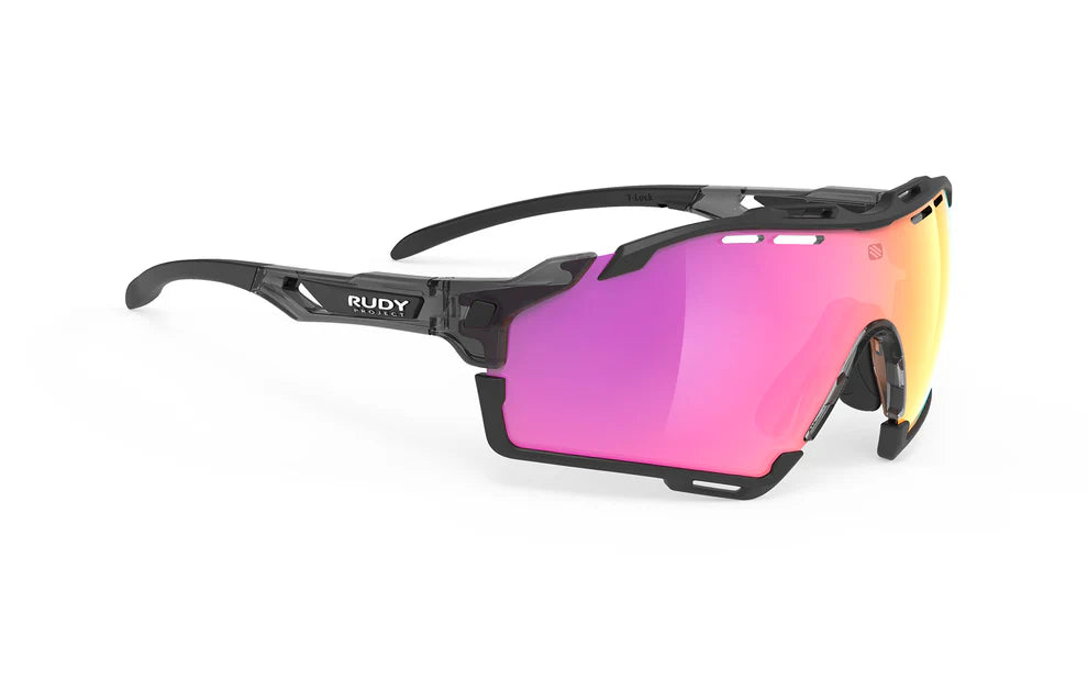 RUDY PROJECT CUTLINE SUNGLASS CRYSTAL ASH MULTI SUNSET