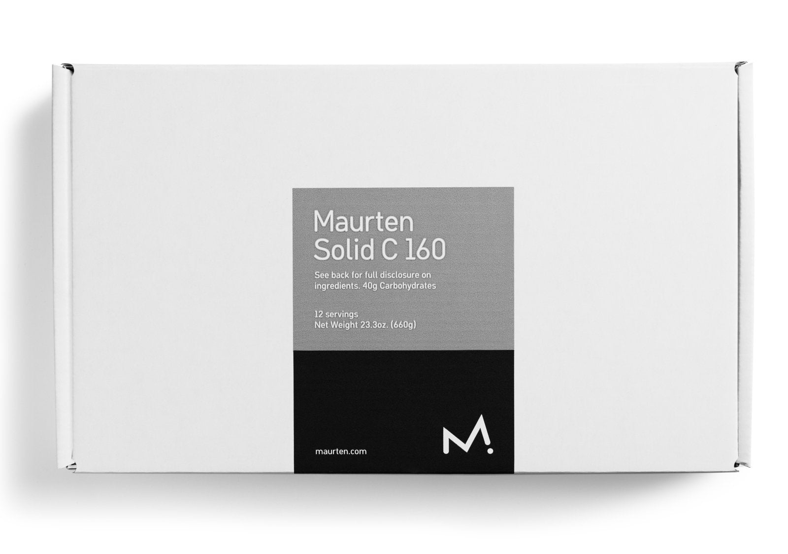 MAURTEN SOLID C 160 BAR BOX (12 UNITS)