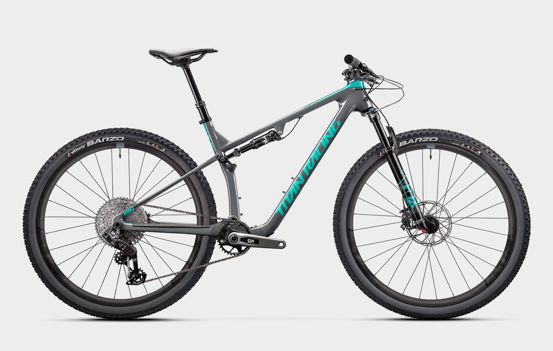 TITAN CYPHER RS CARBON ELITE MOUNTAIN BIKE STONEWALL GREY