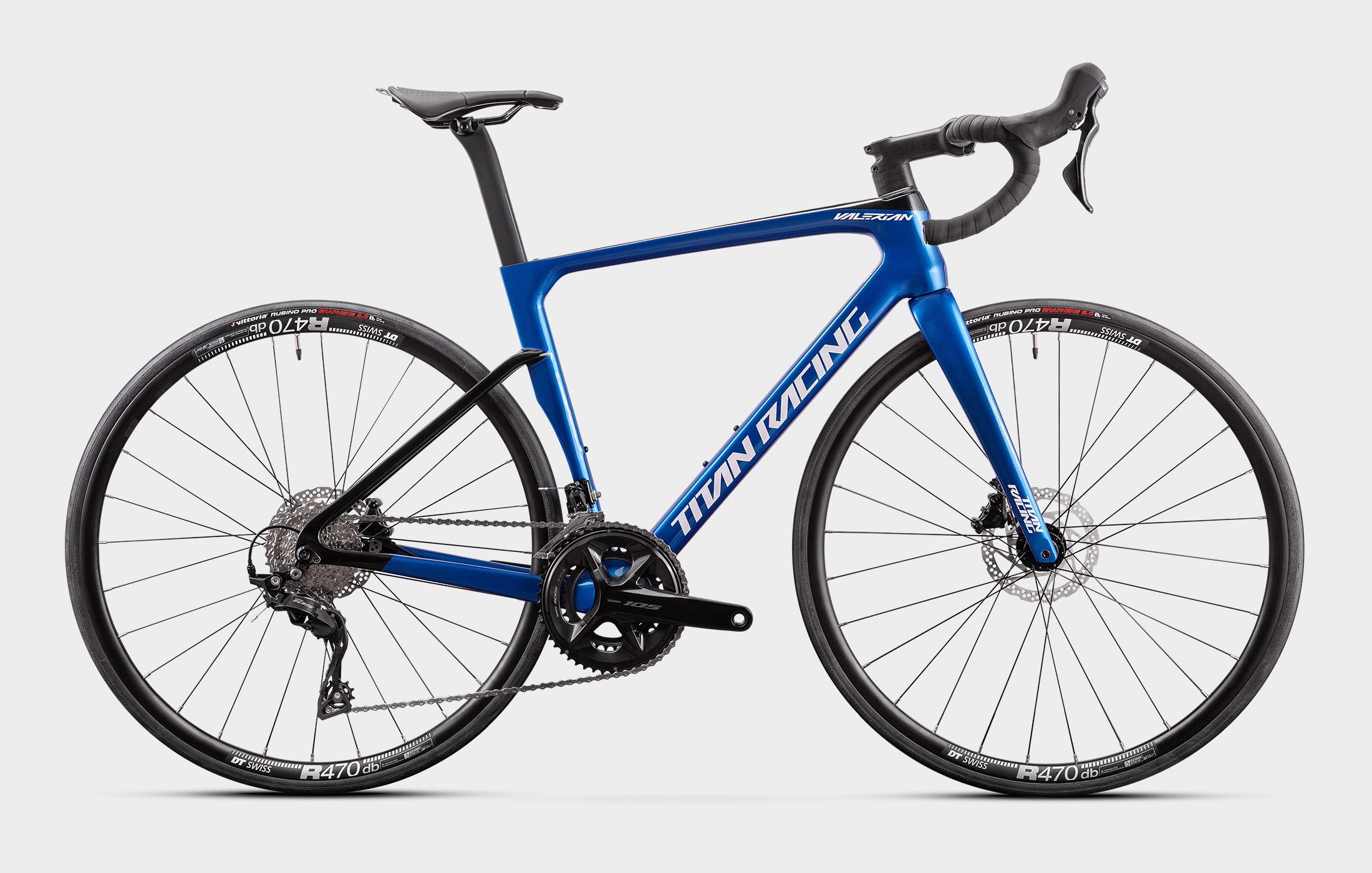 TITAN VALERIAN CARBON COMP ROAD BIKE BLUE- small