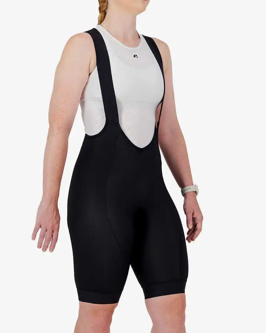 ENJOY DUAL BIB-SHORT BLACK - FEMALE