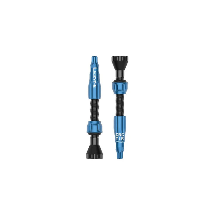 LEZYNE CNC TLR 44MM BLUE  VALVE SET