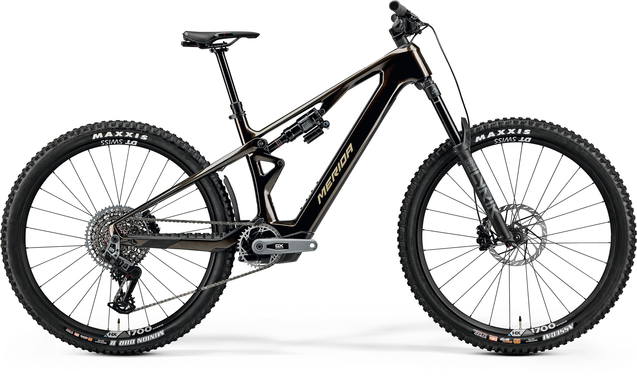 MERIDA  E-ONE SIXTY SL 8000 GUARDED GOLD MTB E-BIKE