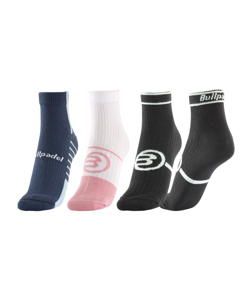 BULLPADEL SOCKS LADIES (3-PAIR SET)