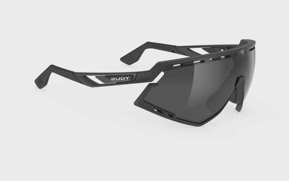 RUDY PROJECT DEFENDER BLACK SMOKE LENS