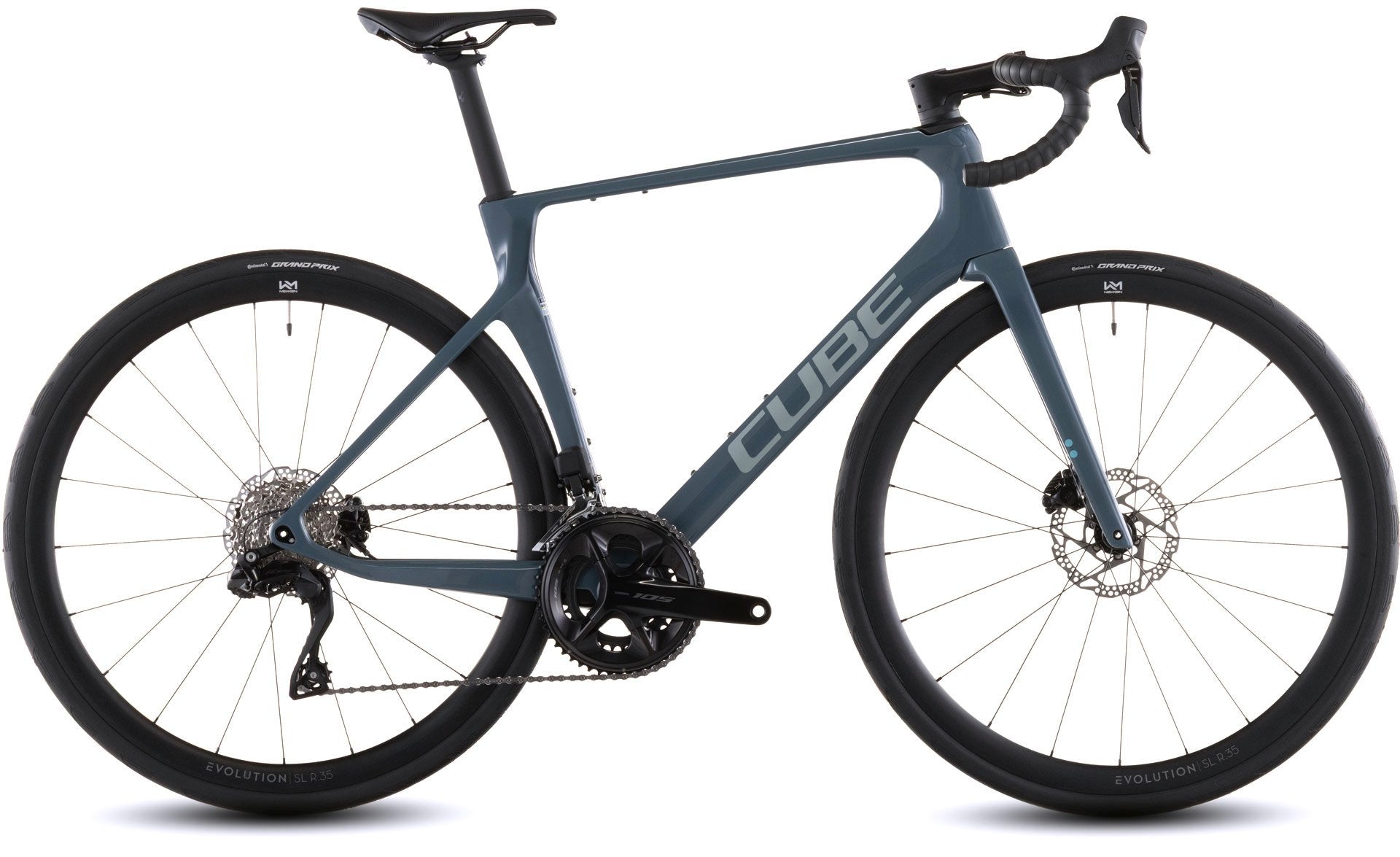 CUBE AGREE C:62 ONE  STORM GREY SHIMANO 105  Di2